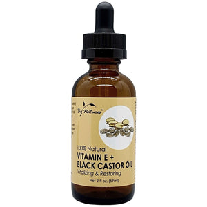 By Nature 100% Natural Vitamin E Black Castor Oil