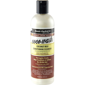 Aunt Jackies Aunt Jackies Coconut Creme Coco Wash 12 Oz