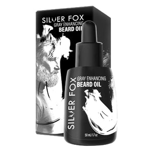 Silver Fox Gray Enhancing Beard Oil