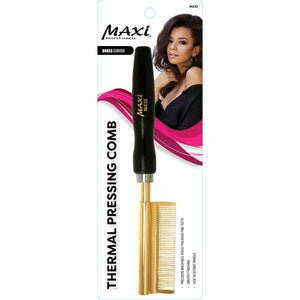 Maxi Hair Tool Pressing Comb Brass