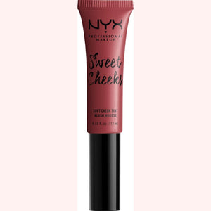 NYX  Sweet Cheeks Soft Cheek Tint Blush Mousse 03 - Coralicious 0.40 Fl Oz