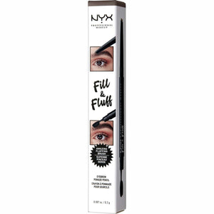 NYX  Fill  Fluff Eyebrow Pomade Pencil 04 - Chocolate 0.007 Oz