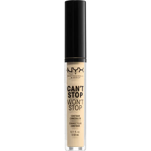 NYX  Cant Stop Wont Stop Contour Concealer 1 - Pale 0.11 Fl Oz