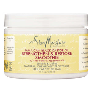 Shea Moisture Jamaican Black Castor Oil Strengthen Restore Smoothie 11.5 Oz