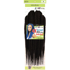 4X Senegal Box Braid Multi Pack-4