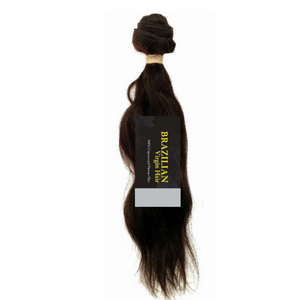 Brazillian Human Hair Natural Wave 18 Inch Natural Color