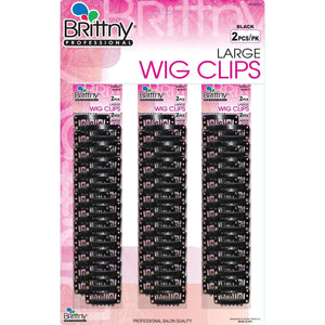 Brittny Wig Clip 36Pk2Pk Black