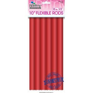 Brittny Rod Flex 10 V/P Red 12Ct - 1/2