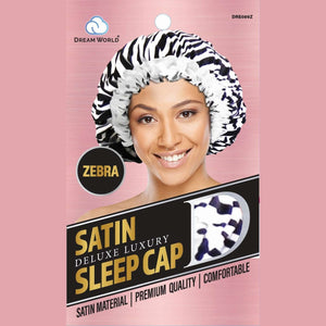 Dream Women-Satin Sleep Cap Floral