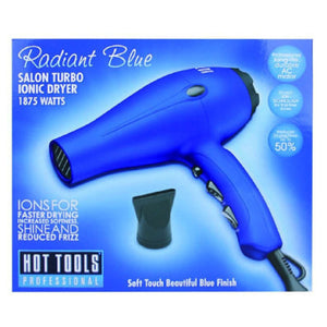 Hot Tools Titanium Radiant Blue Salon Turbo Ionic Cryer 1875W