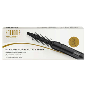 Hot Tools Pro Artist Gold Black Hot Air Brush 34Inch