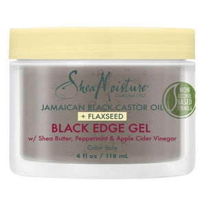 Shea Moisture Jamaican Black Castor Oil  Flaxseed Black Edge Gel