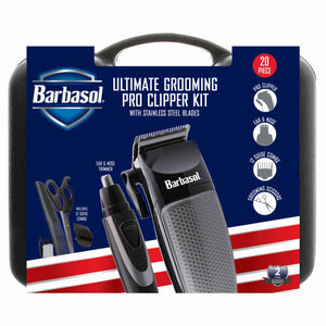 Barbasol 20 Piece Ultimate Grooming Pro Clipper Kit