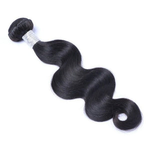 Brazillian Human Hair Body Wave 14 Inch Natural Color