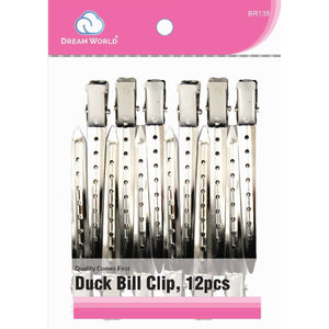 Brittny Clip Duck Bill 12-Piece