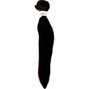 Human Hair Virgin Remi Straight 14 Inch Natural Color